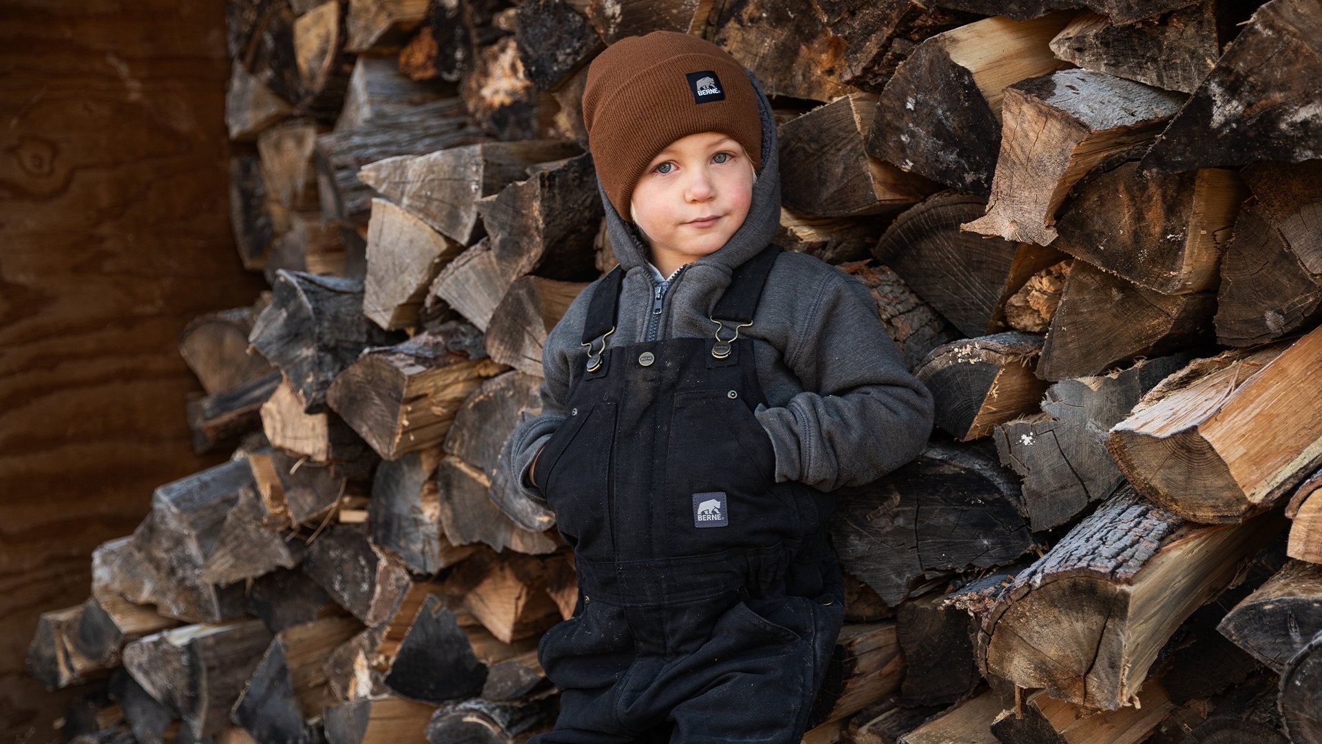 Boys' Softstone Duck Hooded Jacket – Berne Apparel