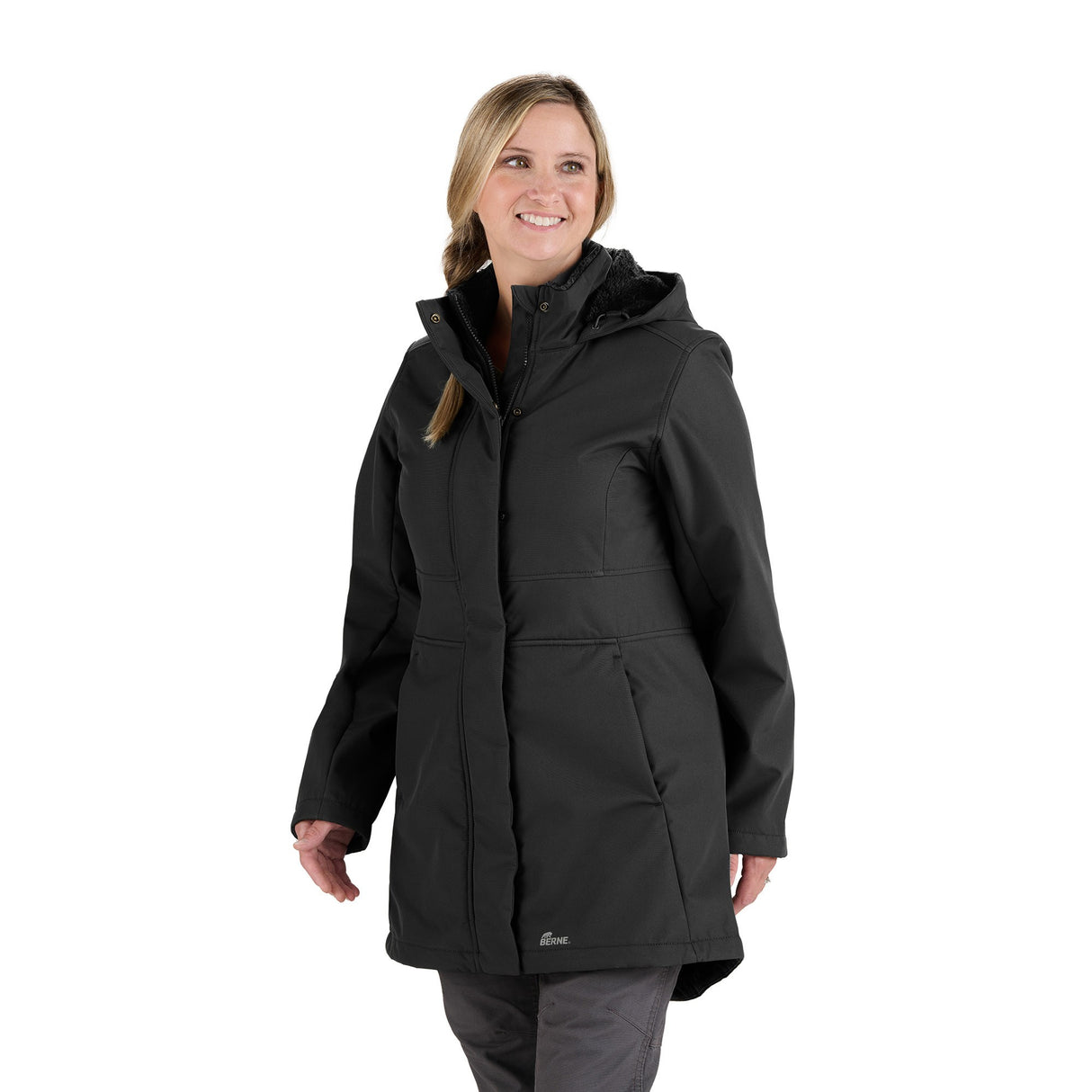 Women's Sherpa-Lined Hooded Parka