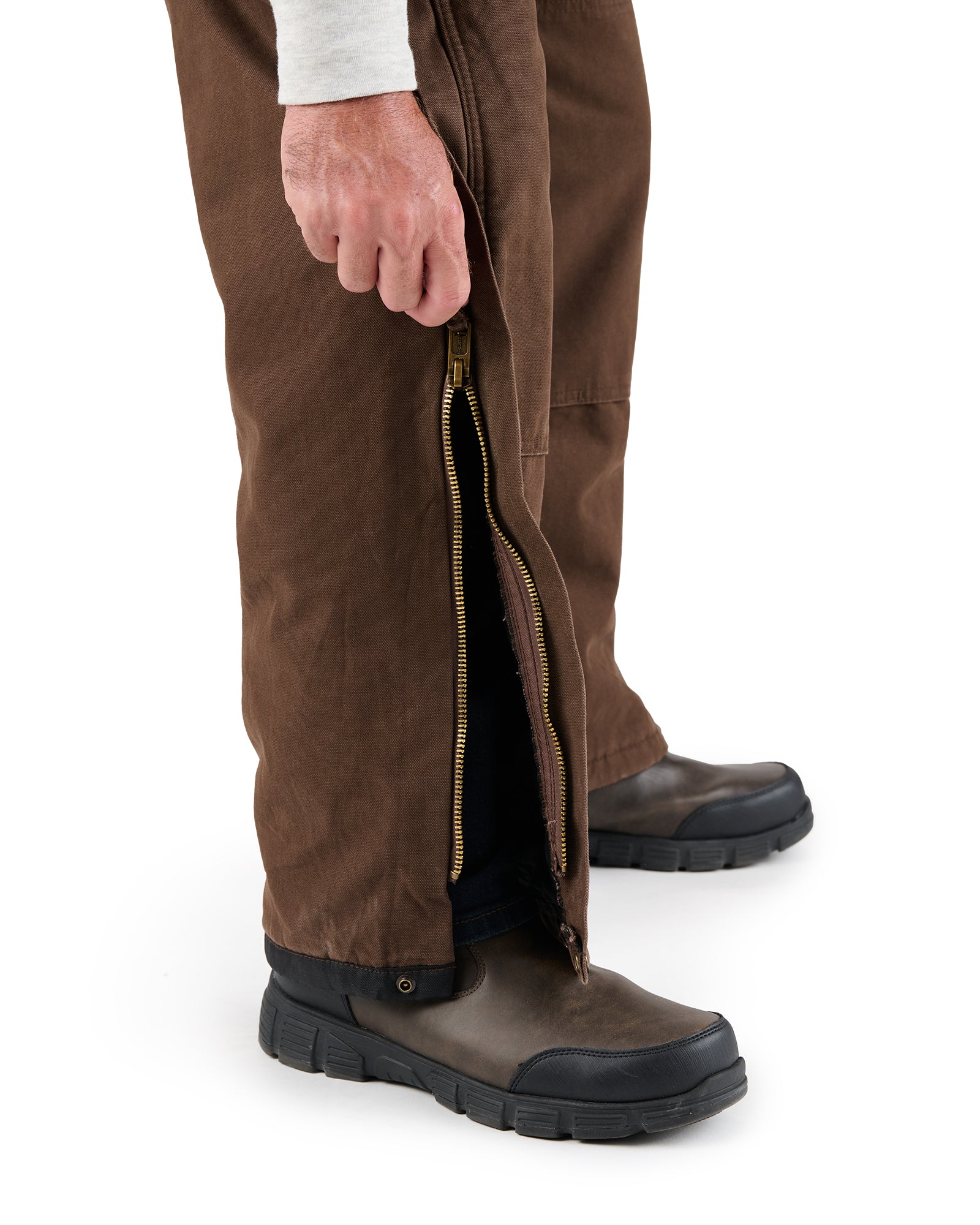 B213BB Heartland Insulated Washed Duck Bib Overall