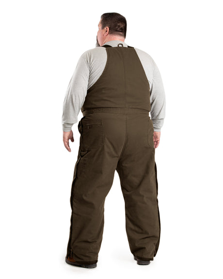 B377OD Heartland Insulated Washed Duck Bib Overall
