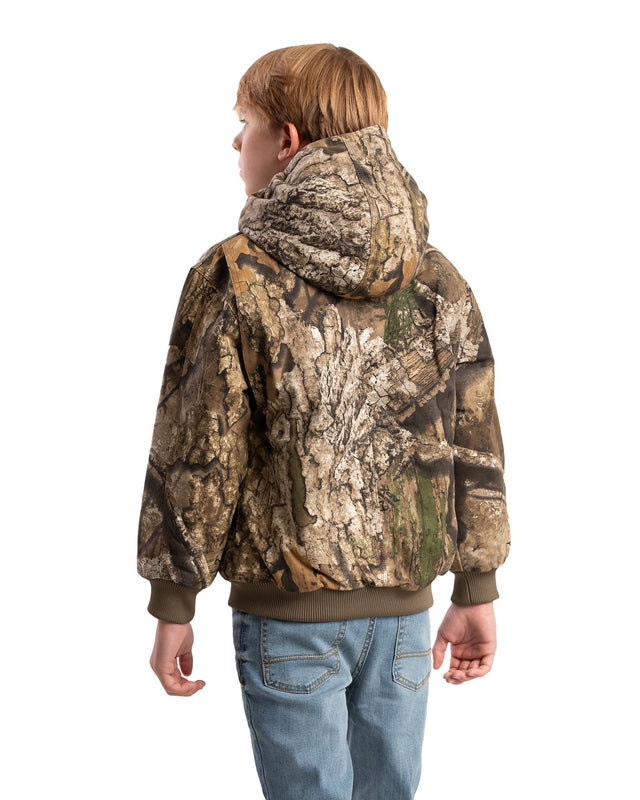Youth Softstone Duck Hooded Jacket