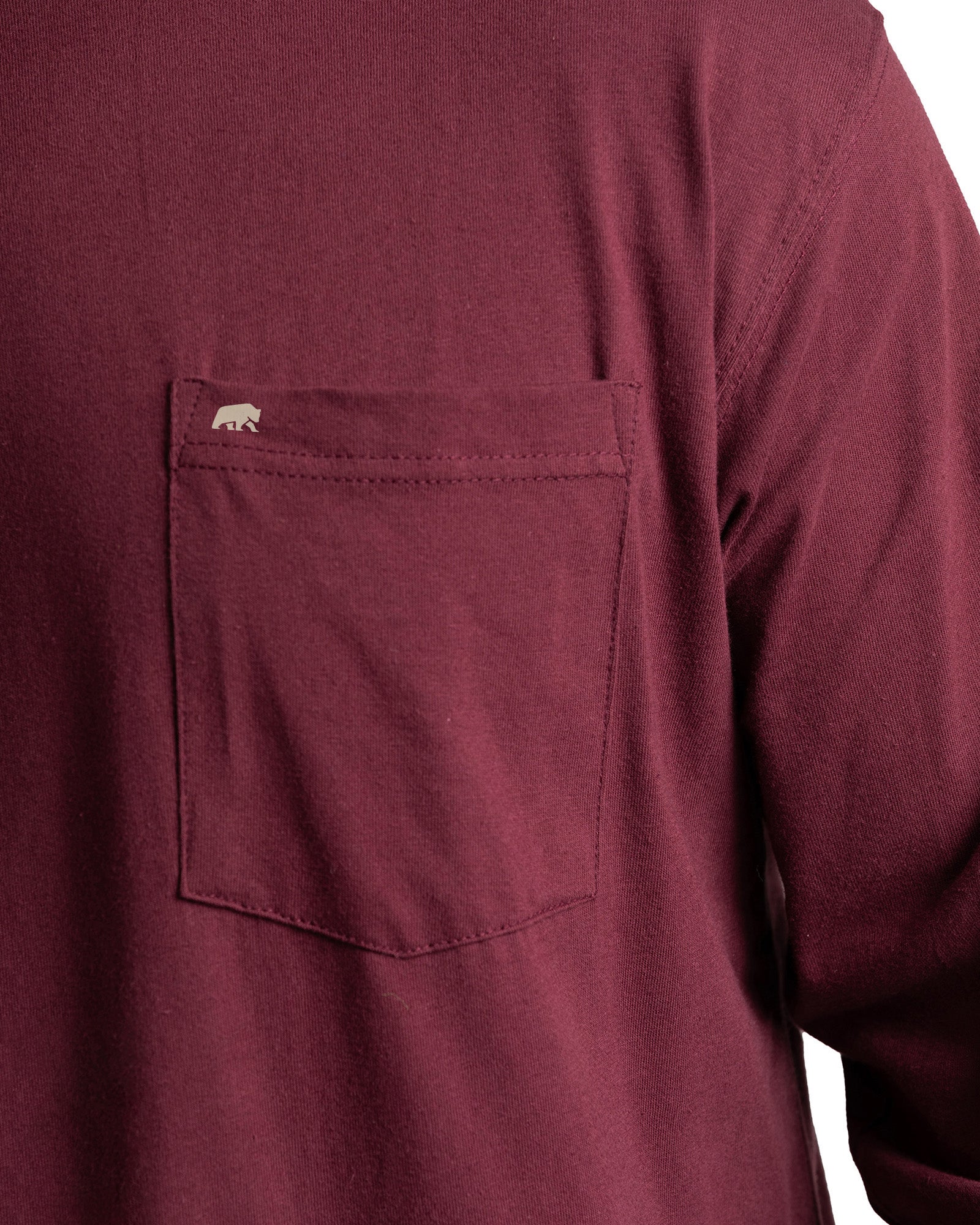 BSM23MN Heavyweight Long Sleeve Pocket T-Shirt