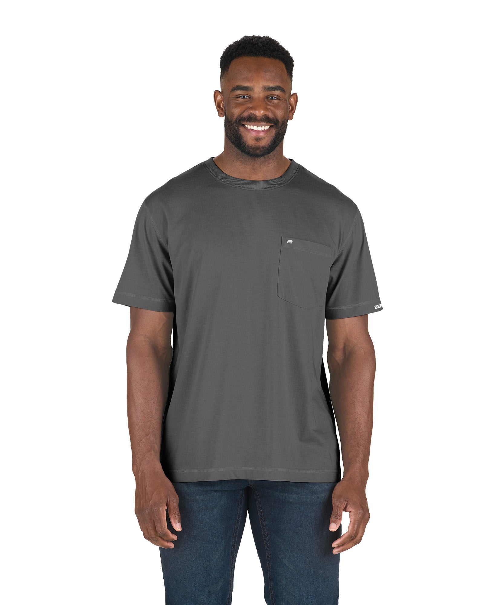 BSM38SLA Performance Short Sleeve Pocket Tee