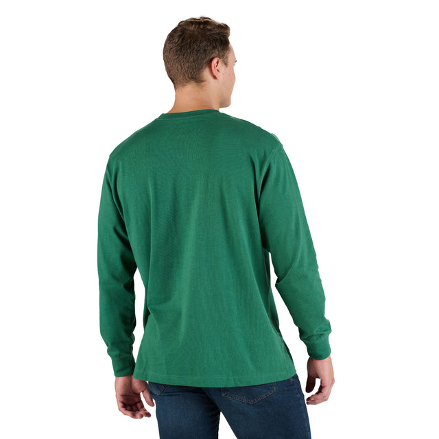 BSM72PN Highland Heavyweight Long Sleeve Pocket T-Shirt