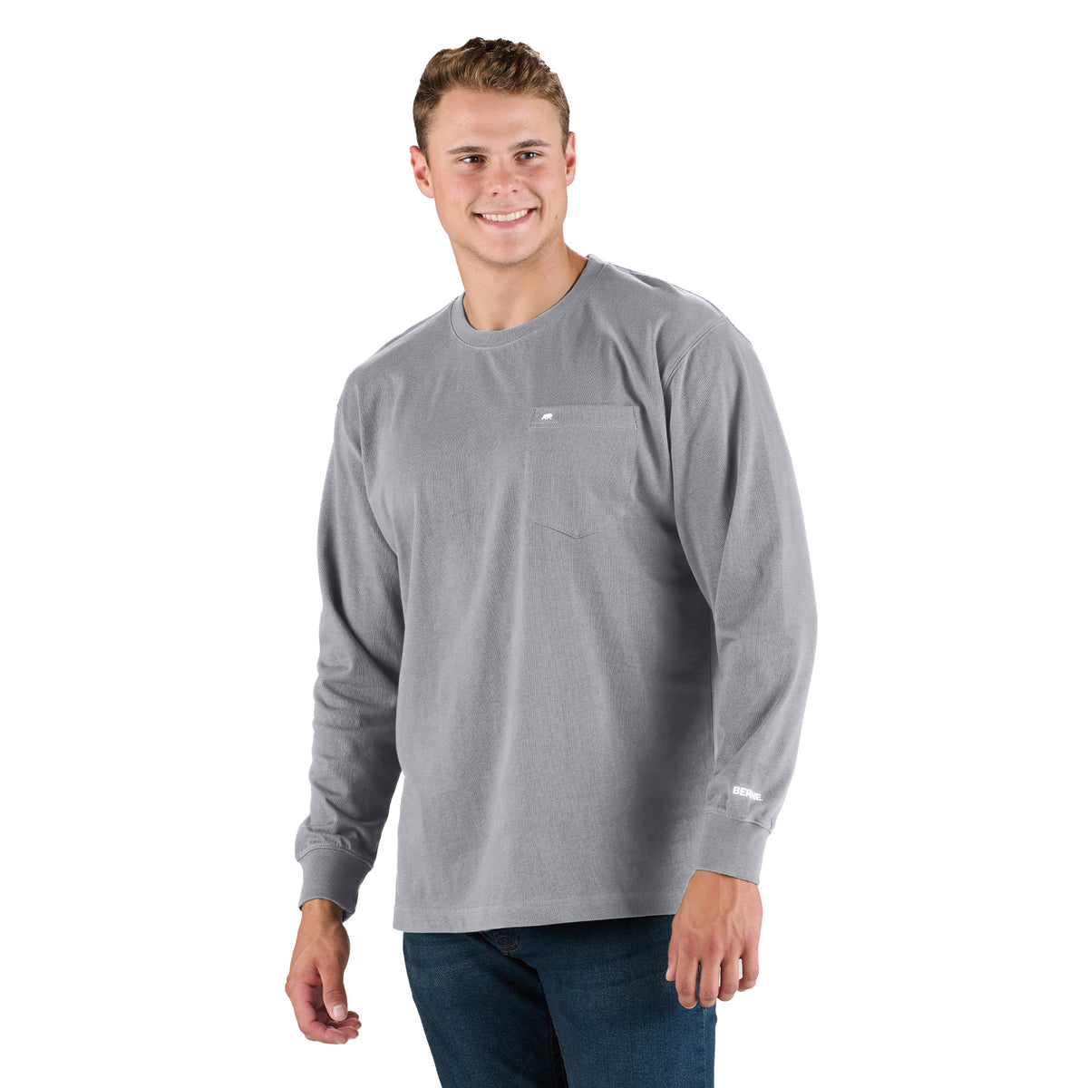 Highland Heavyweight Long Sleeve Pocket T-Shirt