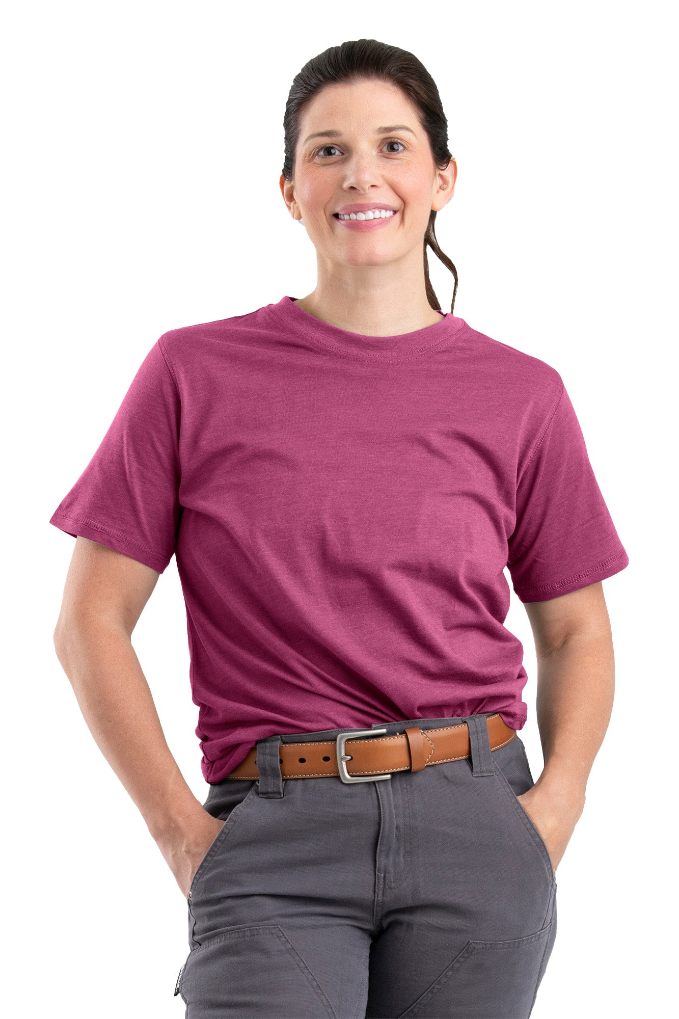 BSW38LMG Women's Performance Short Sleeve Tee