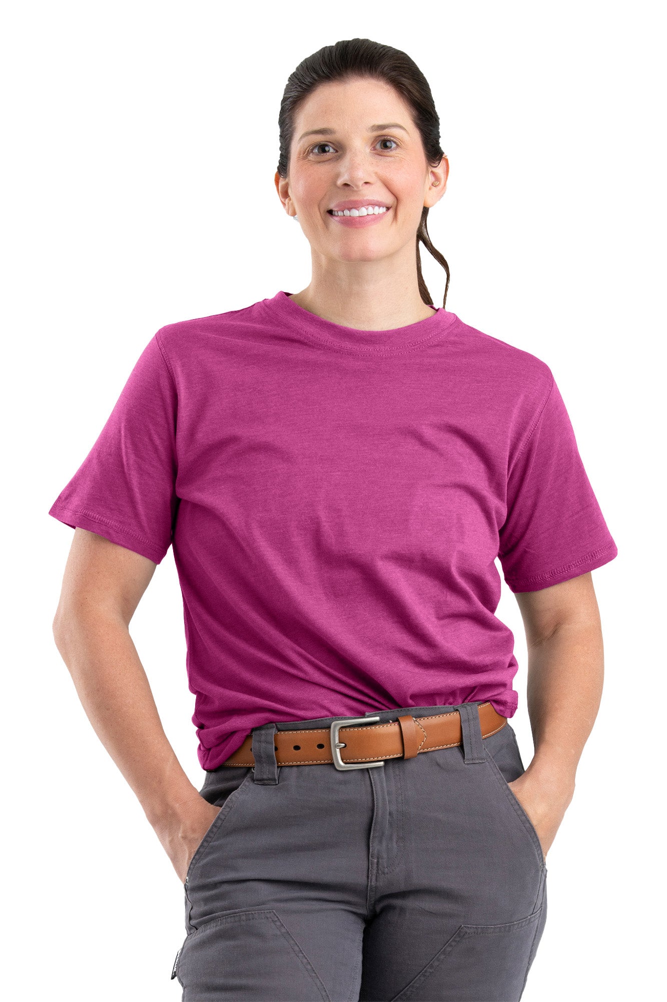 BSW38LMG Women's Performance Short Sleeve Tee