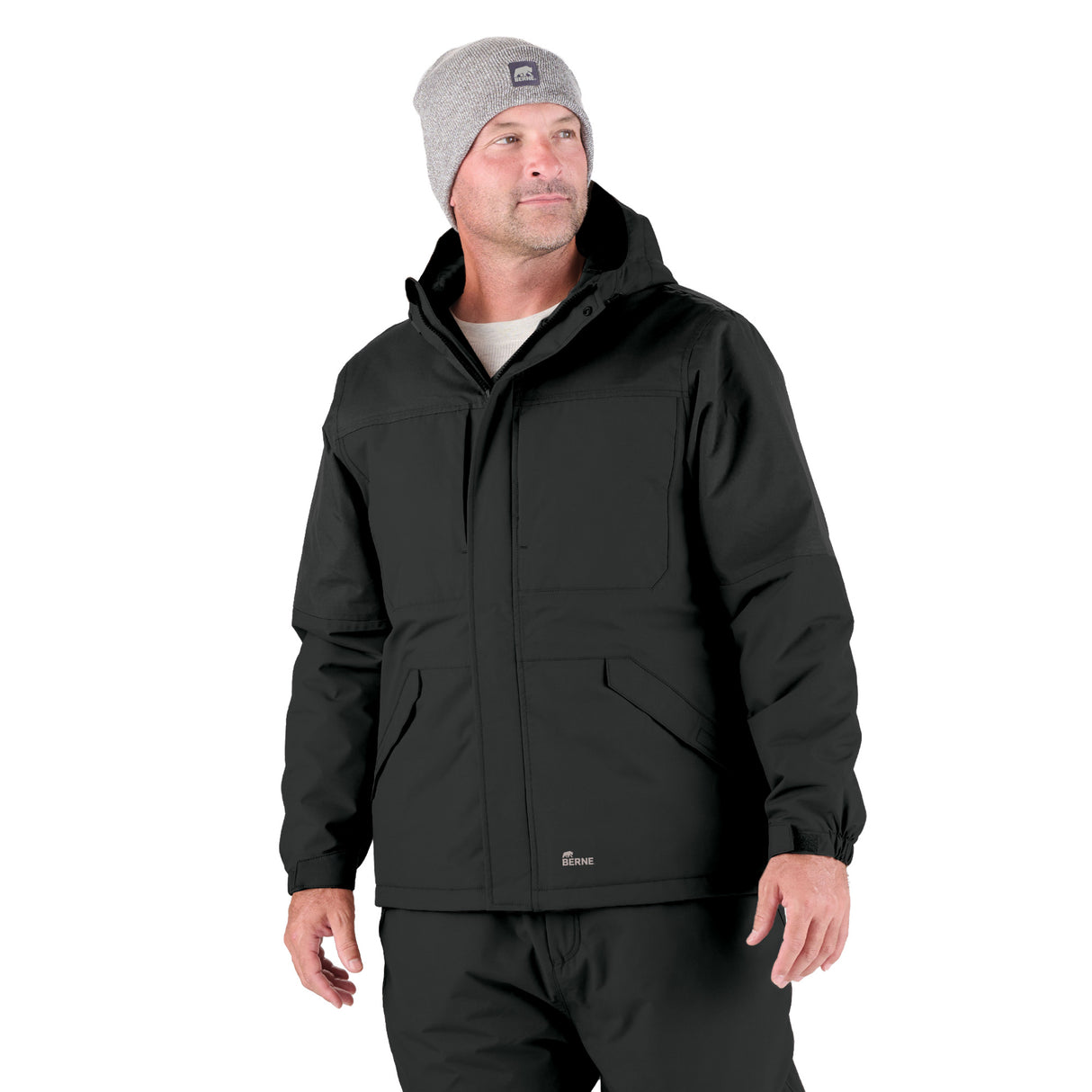 HJ25BK Coastline Hooded Parka