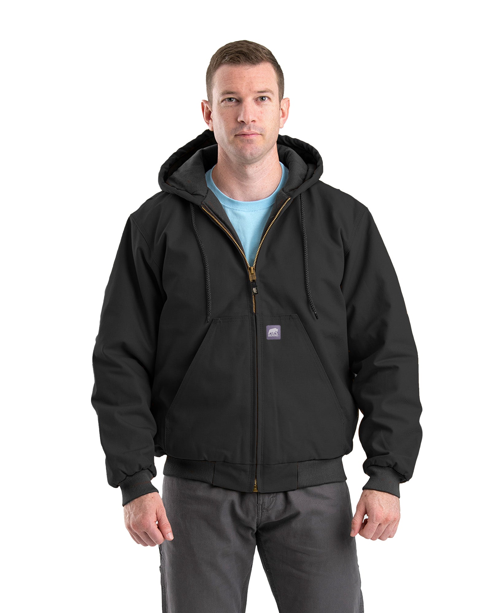 Berne men's original hooded jacket Clearance