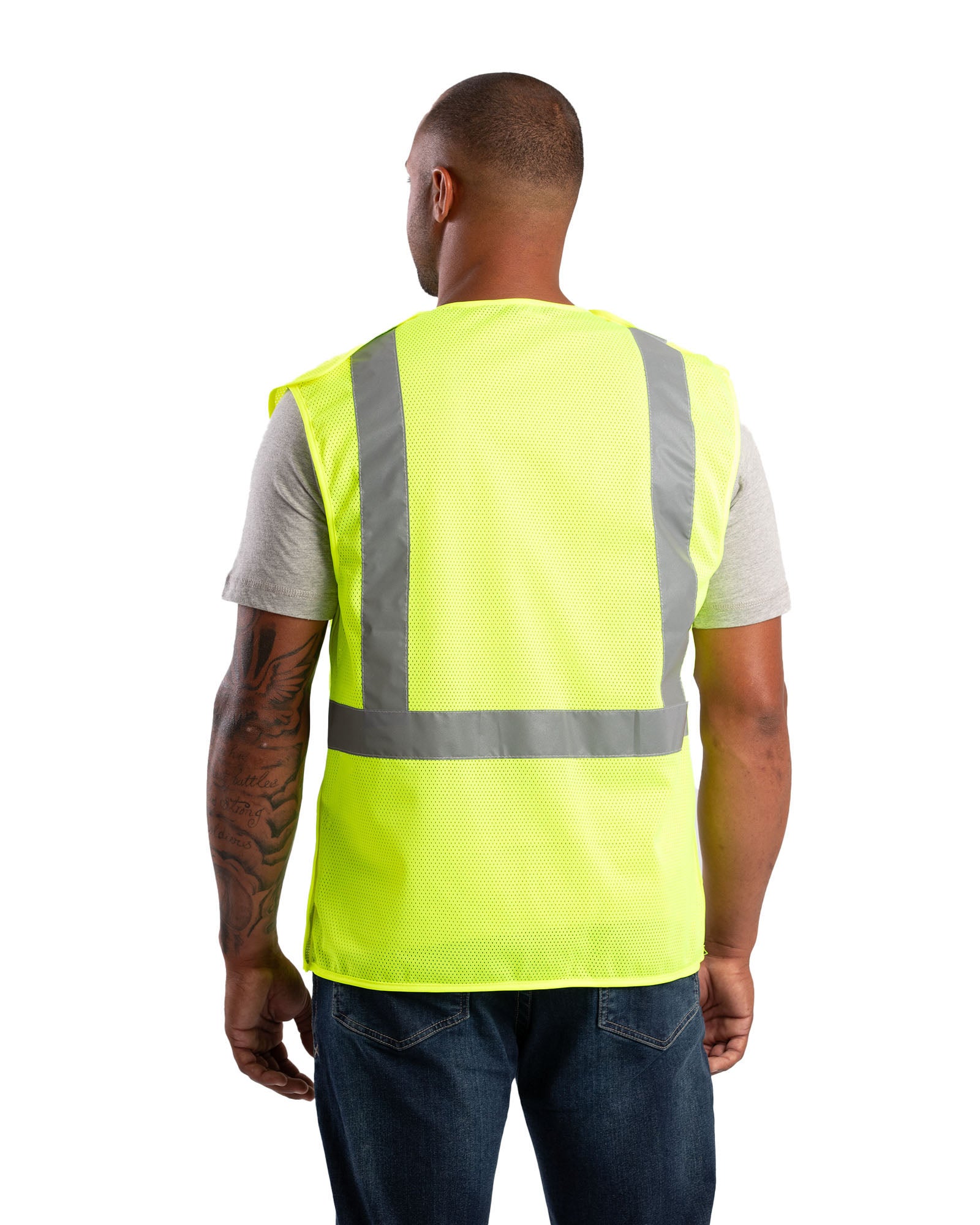 HVV045YW Hi Vis Class 2 Easy-Off Vest