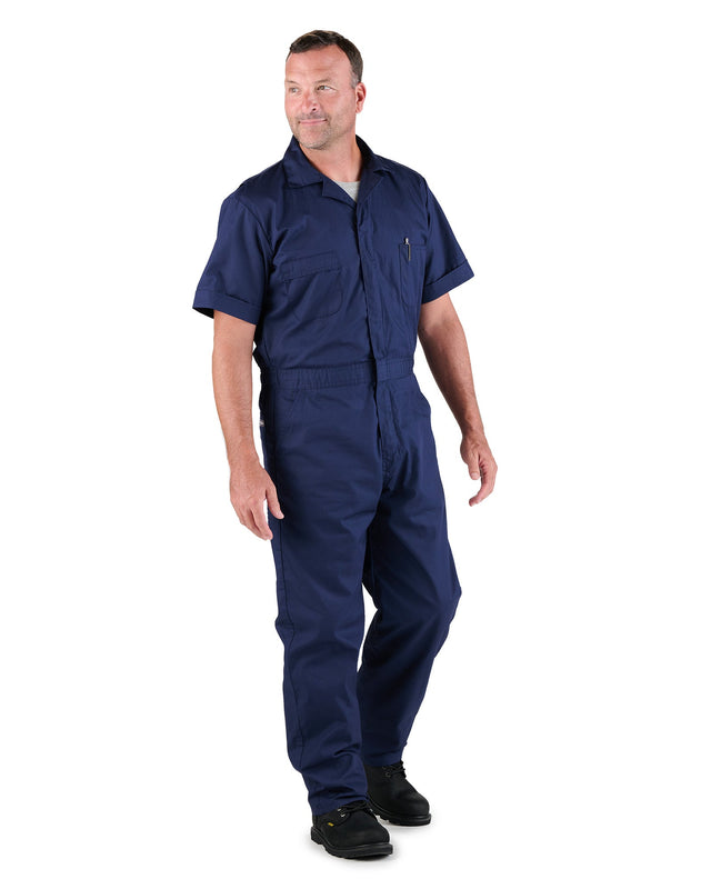 Heritage Short Sleeve Poplin Coverall