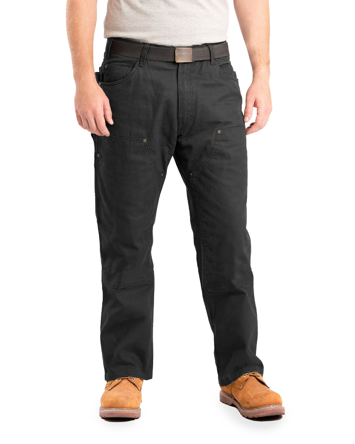 P965BK Highland Double-Front Duck Pant