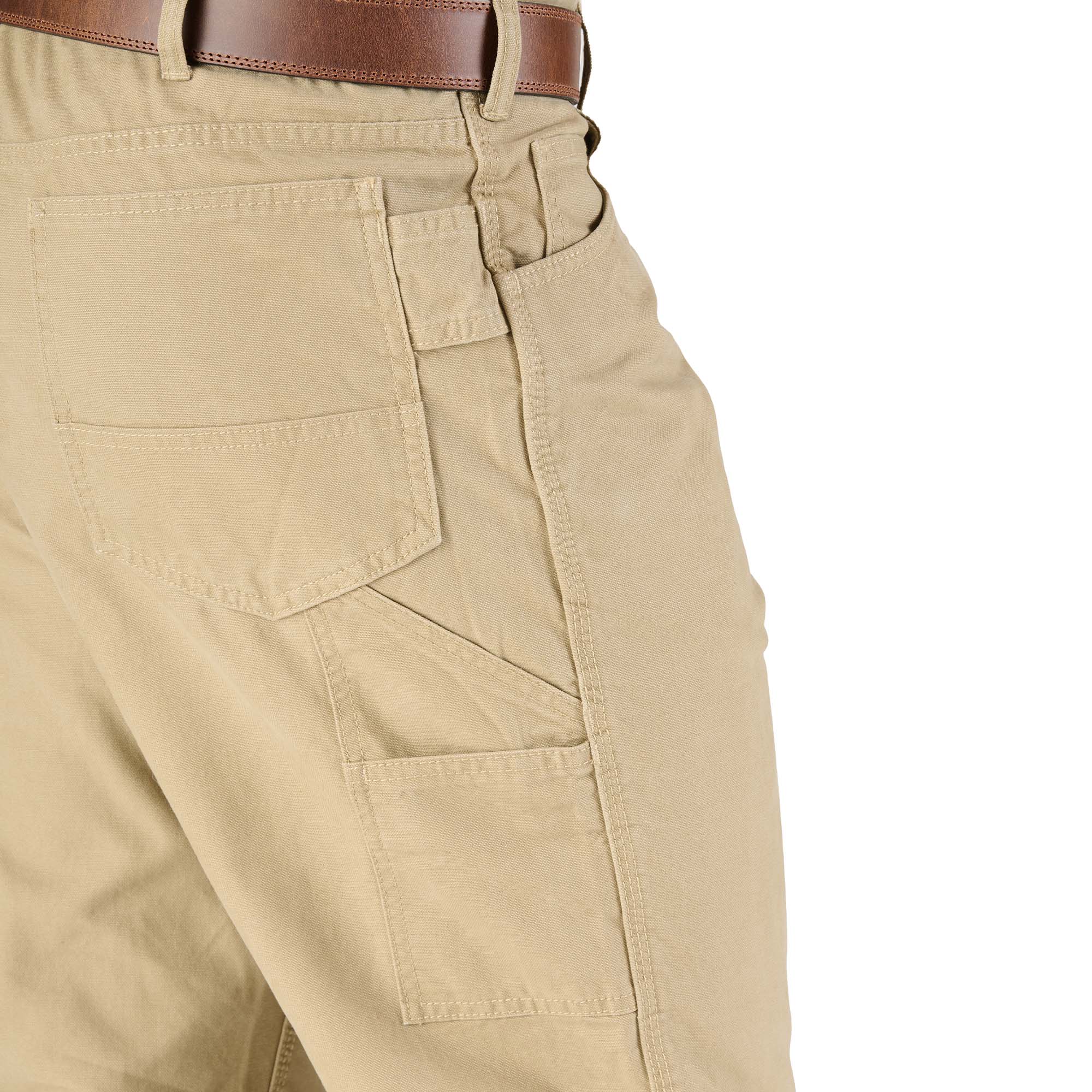 P967TKH Heartland Washed Duck Relaxed Fit Carpenter Pant