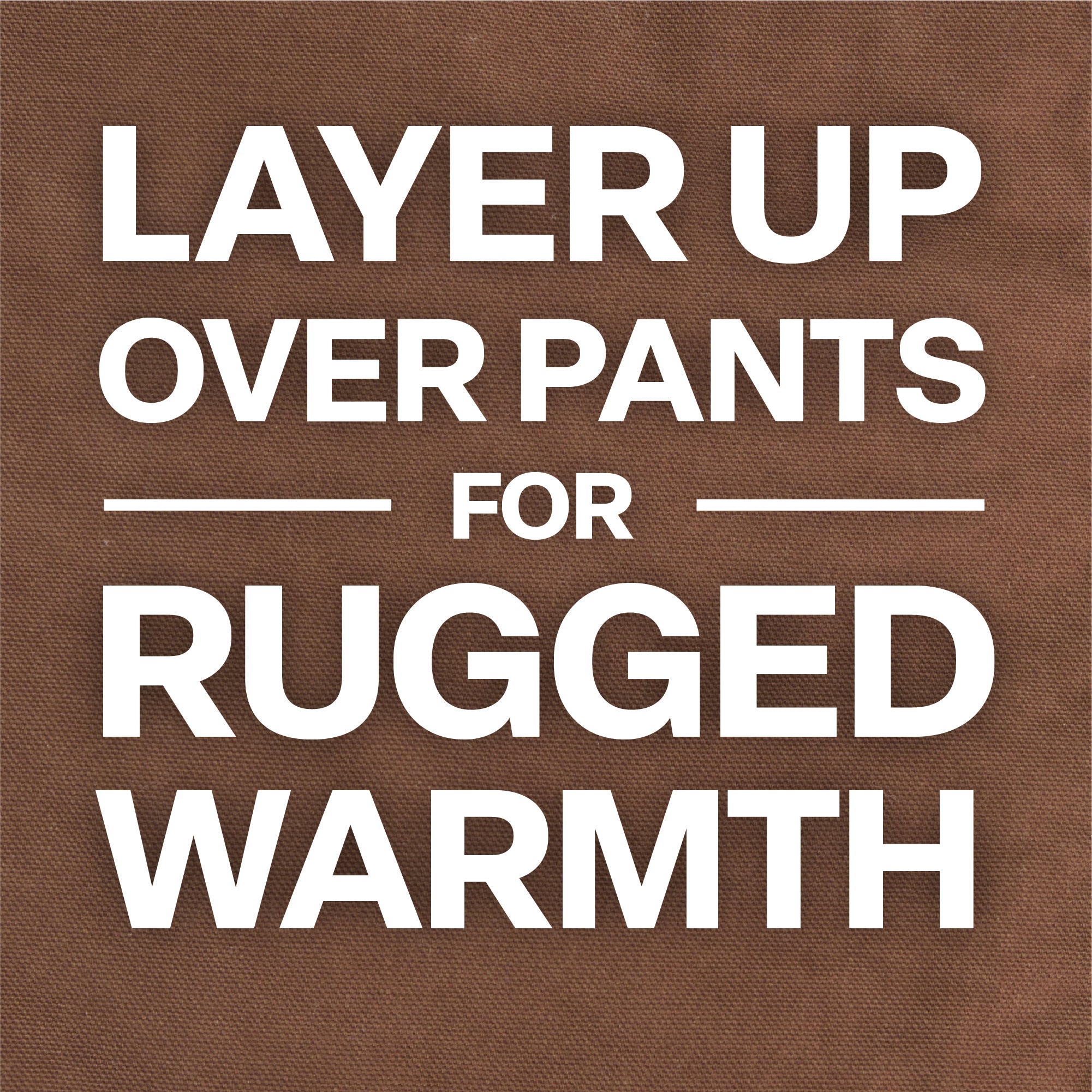 Highland Washed Duck Insulated Outer Pant