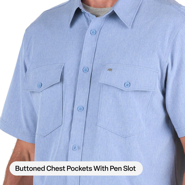 Flex180® UPF Button Down Short Sleeve Shirt