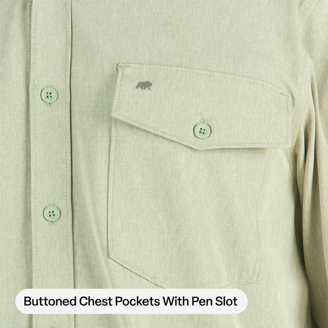 Flex180® UPF Button Down Long Sleeve Shirt