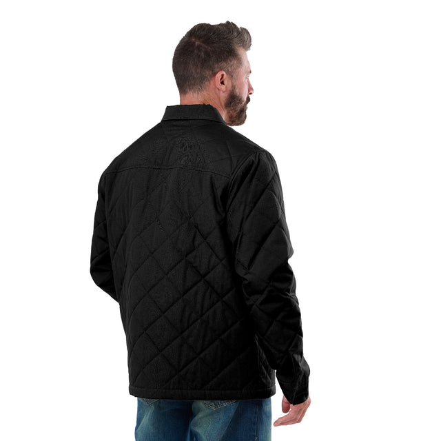 Quilted Water Repellent Shirt Jacket
