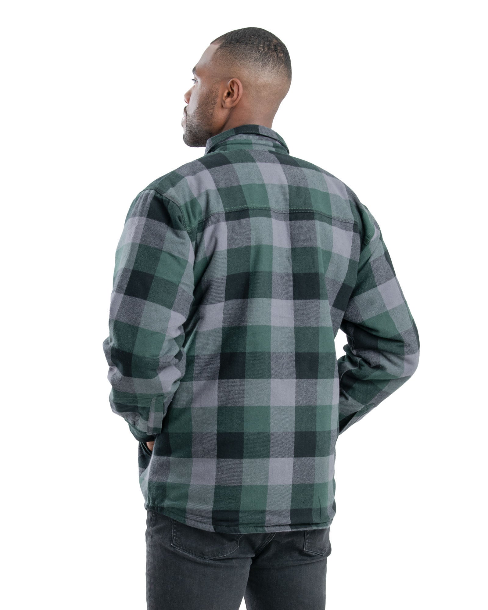SH69PGE Heartland Flannel Shirt Jacket
