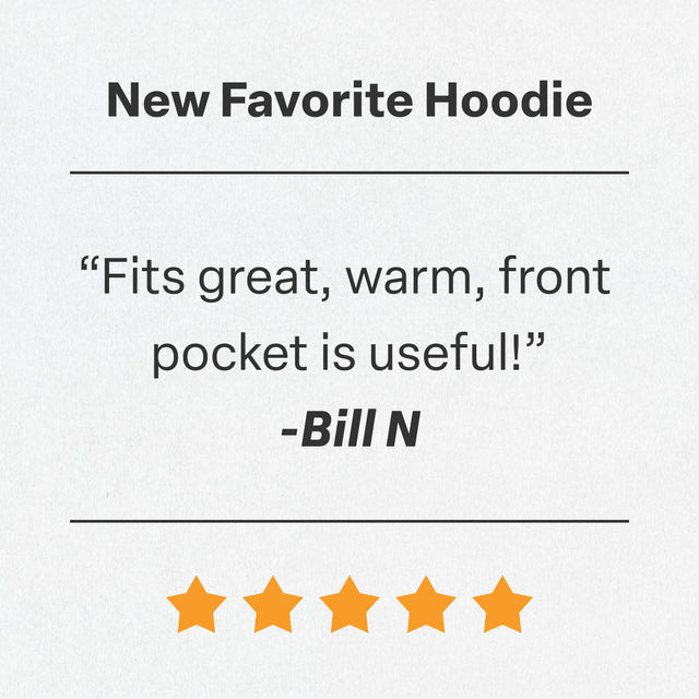 Men's Zippered Pocket Hooded Pullover Sweatshirt