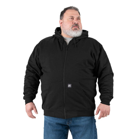 SZ101BK Heritage Thermal-Lined Full-Zip Hooded Sweatshirt