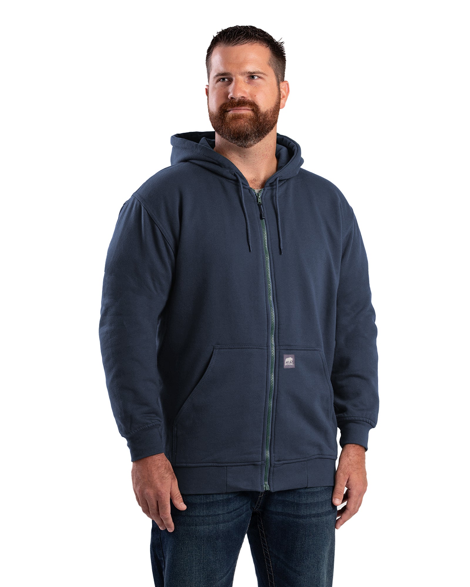 SZ101NV Heritage Thermal-Lined Full-Zip Hooded Sweatshirt