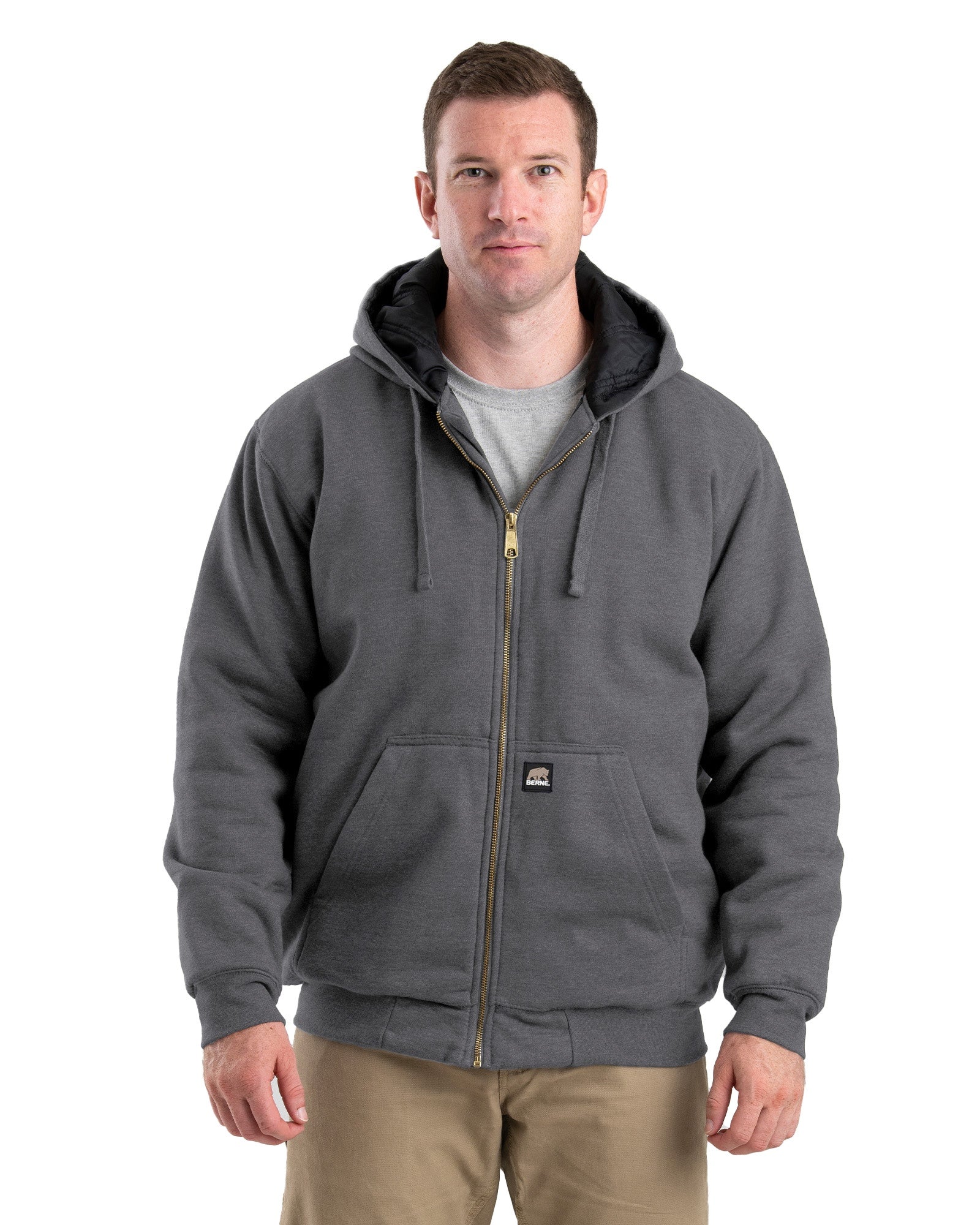 SZ612GPH Highland Insulated Full-Zip Hooded Sweatshirt