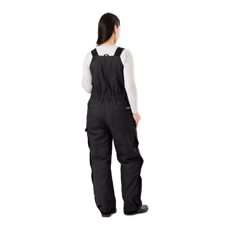 WB515BK Women's Softstone Duck Insulated Bib Overall