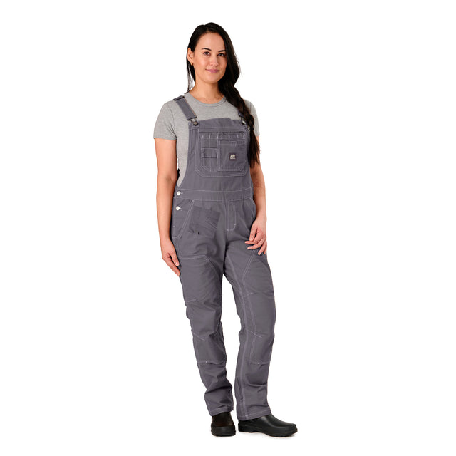 WB922TNM Women's Flex Softstone Duck Unlined Bib Overall