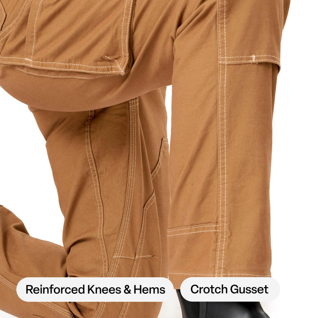 Women's Unlined Stretch Duck Bib Overalls
