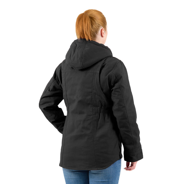 Women's Softstone Duck Hooded Ranch Coat
