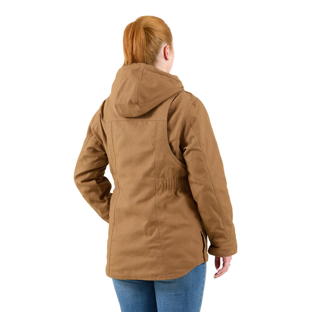Women's Softstone Duck Hooded Ranch Coat