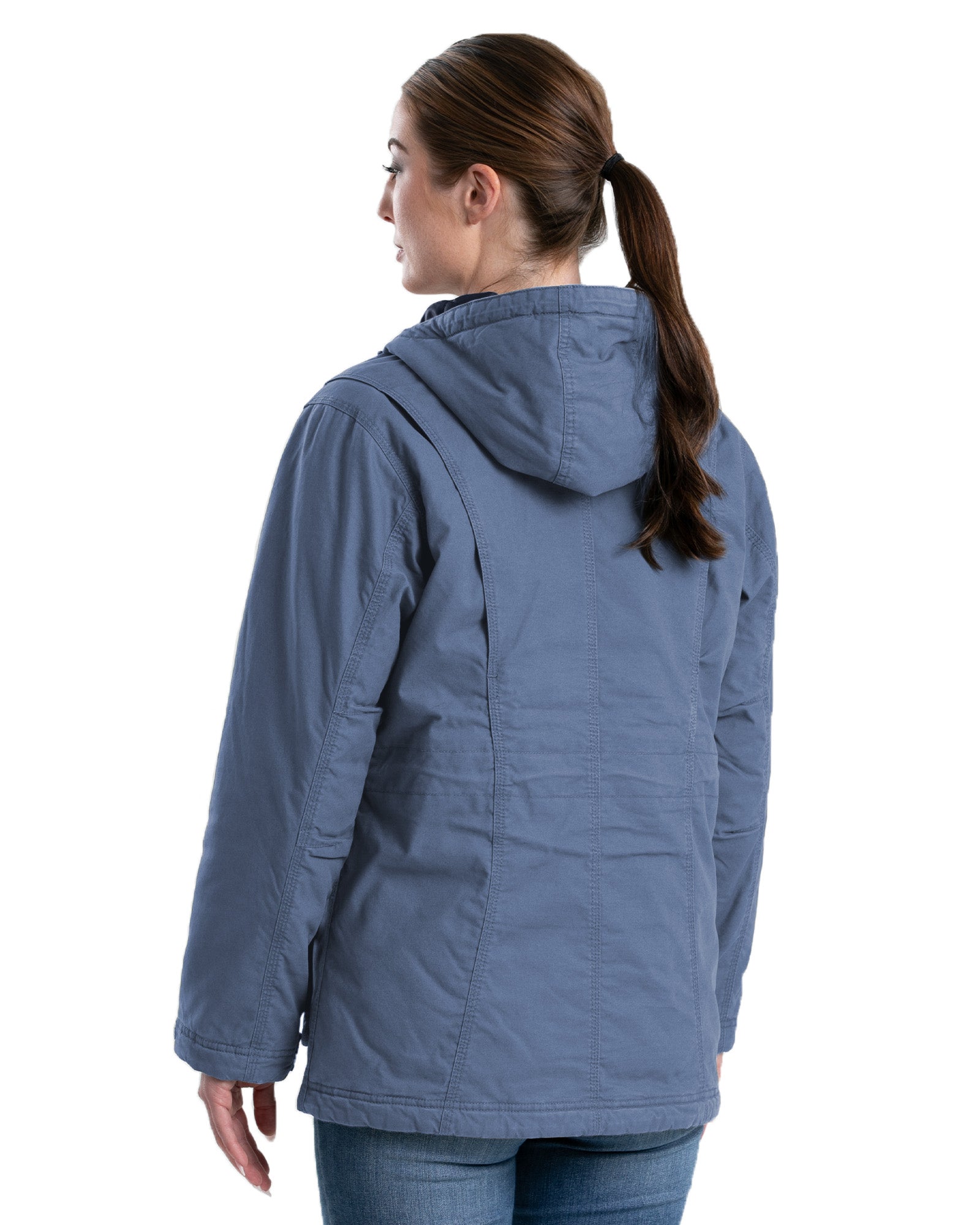 WCH68SLB Women's Softstone Washed Duck Utility Coat