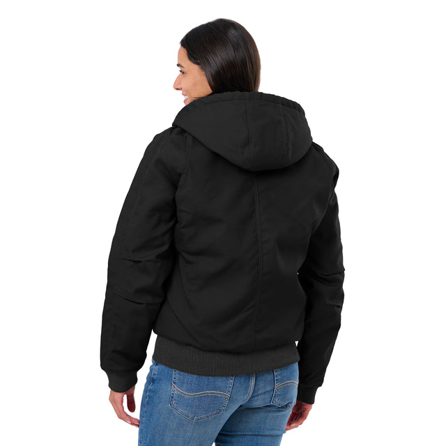 Women's Duck Hooded Active Work Jacket