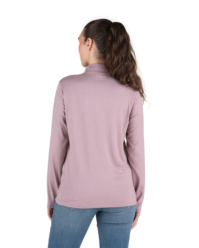WSH14HELB Women's Midweight UPF Quarter-Zip
