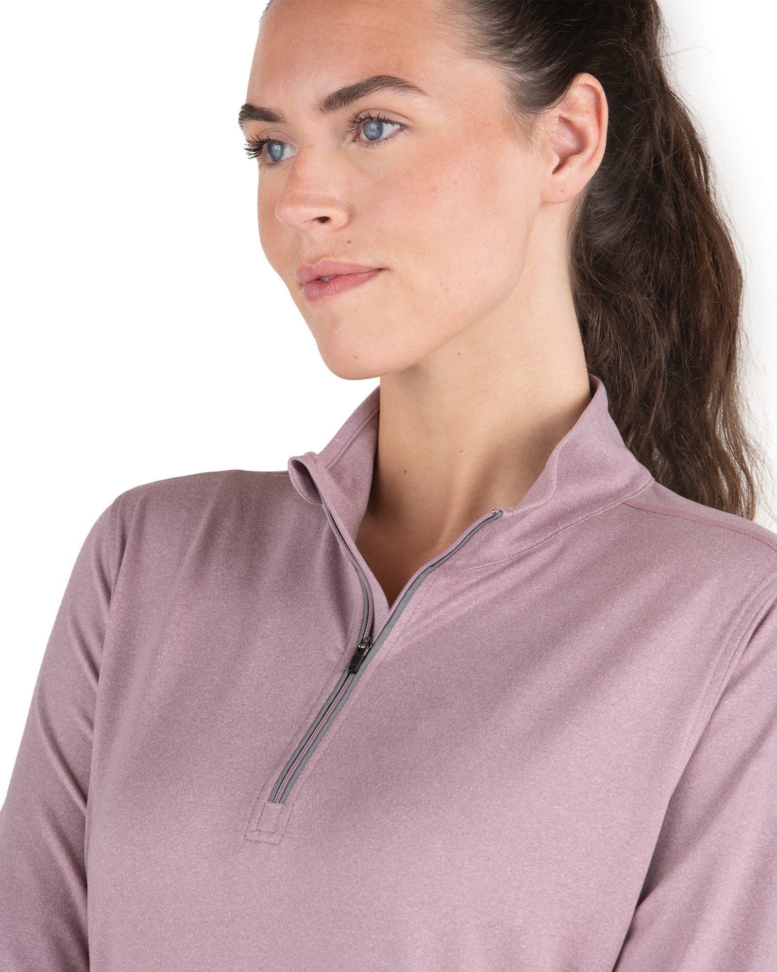 WSH14HELB Women's Midweight UPF Quarter-Zip