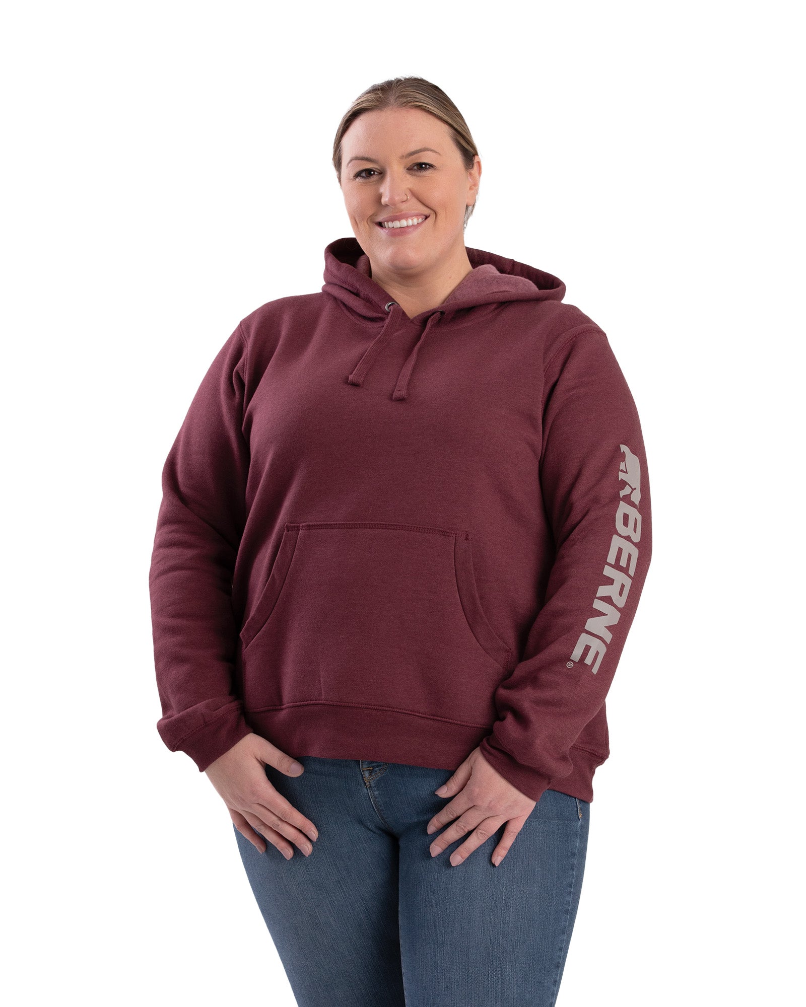 WSP401CAB Women's Signature Sleeve Hooded Pullover