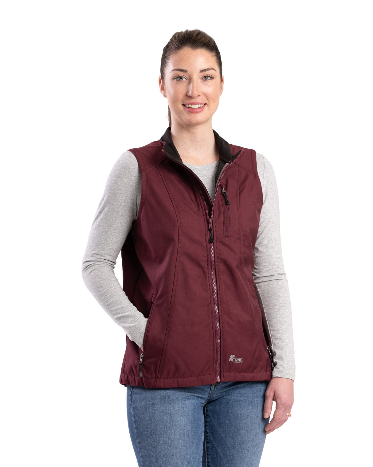 WVS301MN Women's Softshell Vest