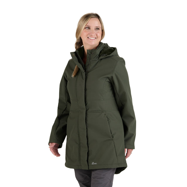 Women's Sherpa-Lined Hooded Parka