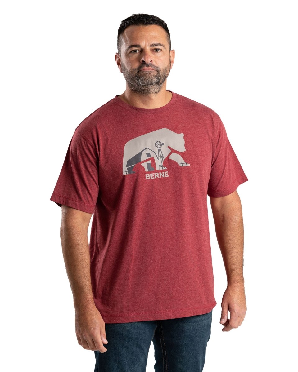 Big Bear Barn T-Shirt - Berne Apparel
