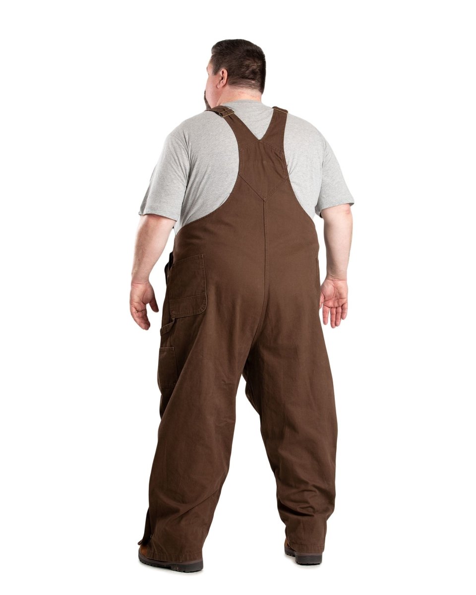 Heartland Unlined Washed Duck Bib Overall - Berne Apparel