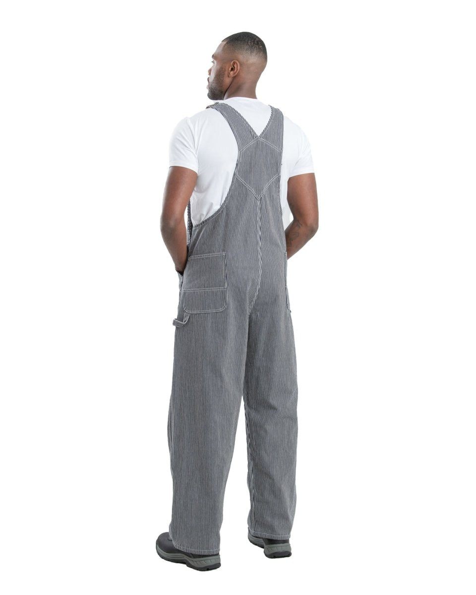 Heritage Unlined Hickory Stripe Bib Overall - Berne Apparel