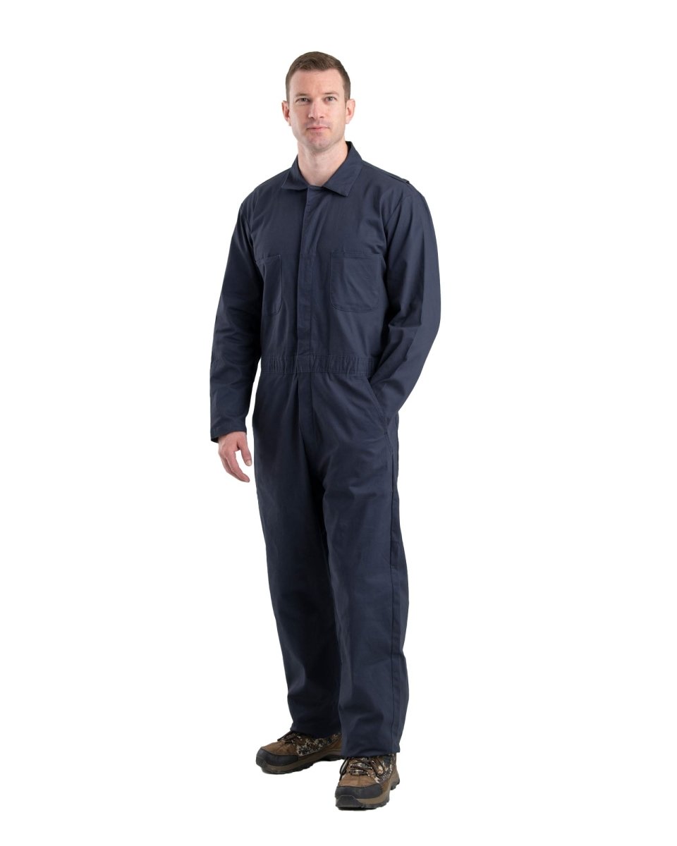 Heritage Zippered Leg Unlined Cotton Twill Coverall - Berne Apparel