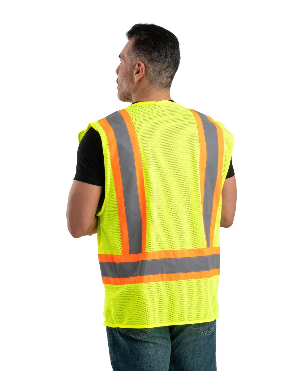 Hi Vis Class 2 Multi-Color Mesh Vest - Berne Apparel