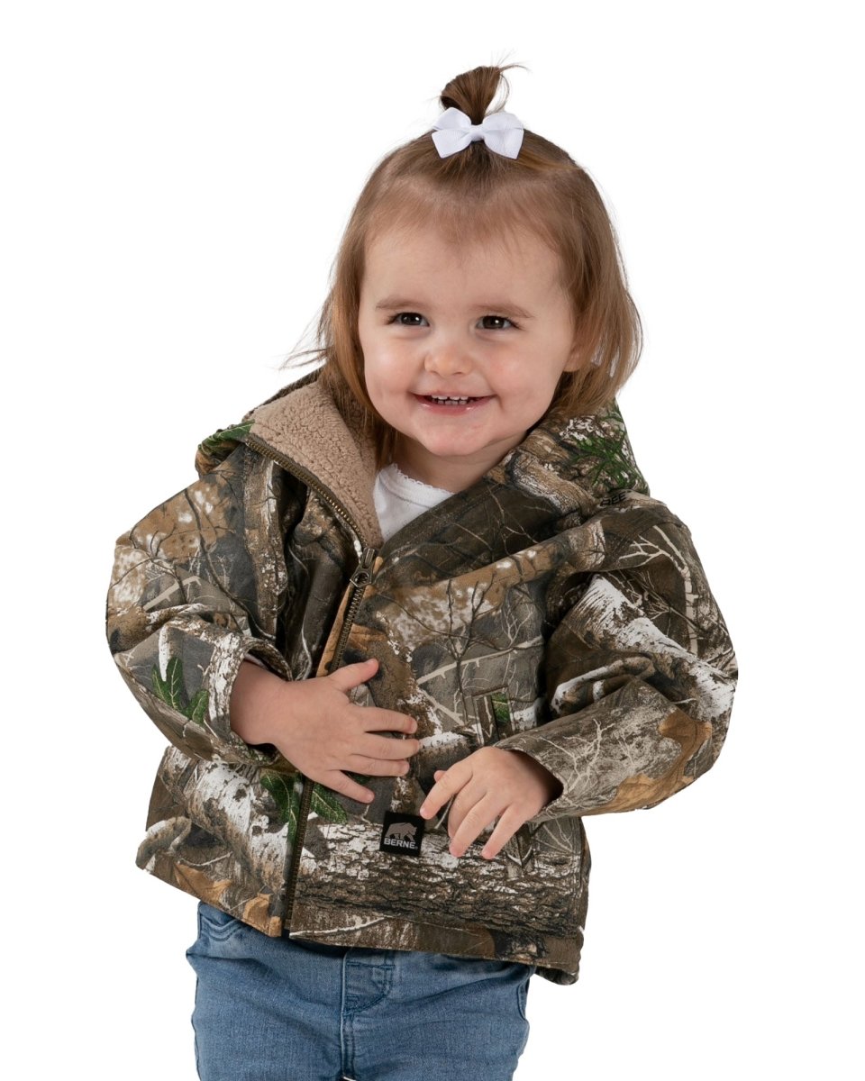 Infant Camo Softstone Hooded Coat - Berne Apparel