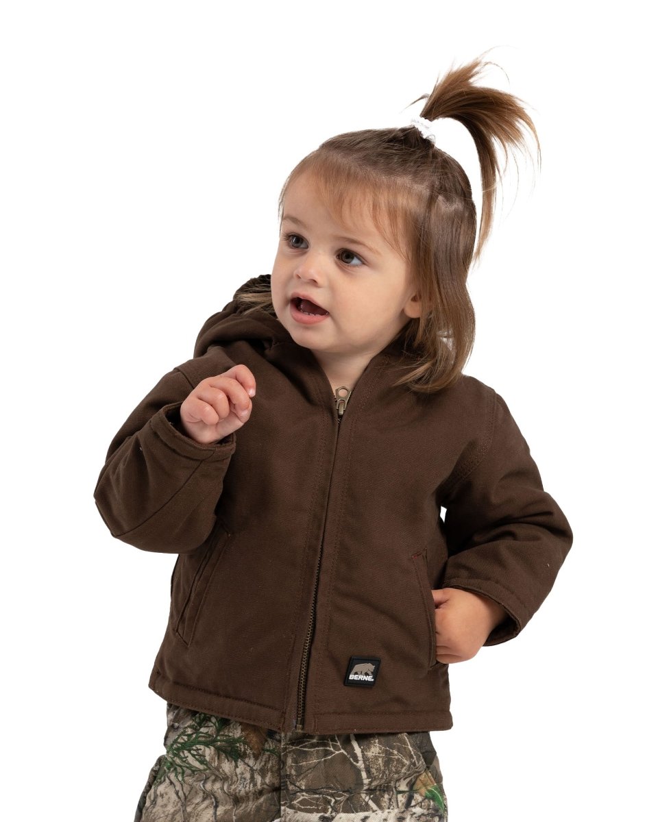 Infant Softstone Hooded Coat - Berne Apparel