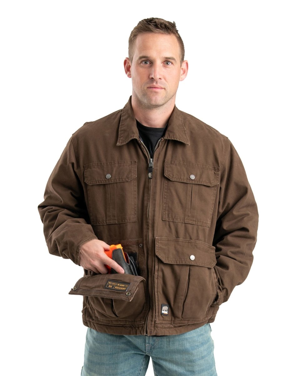 Lightweight Echo One One Concealed Carry Jacket - Berne Apparel