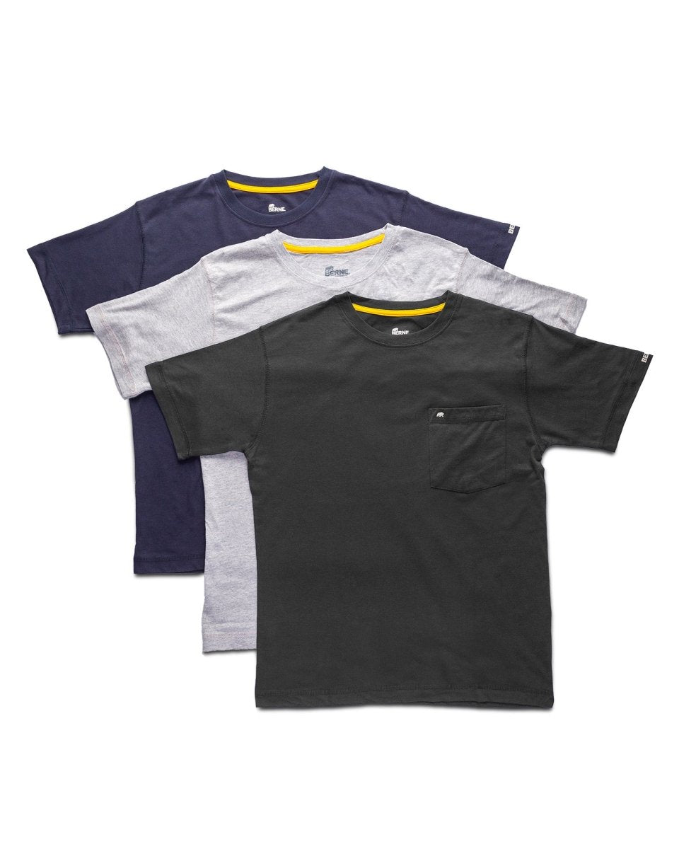 Men's T-Shirt (3-Pack) - Berne Apparel