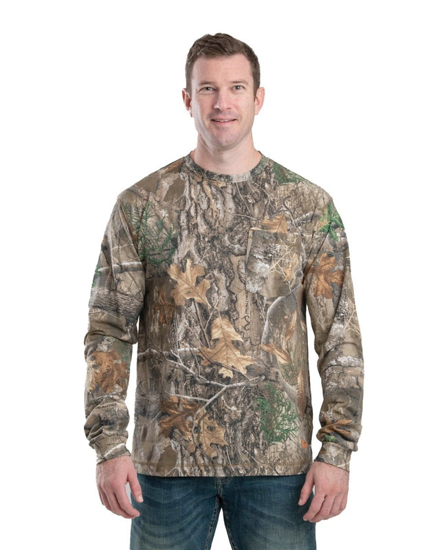 Performance Long Sleeve Pocket Tee - Berne Apparel