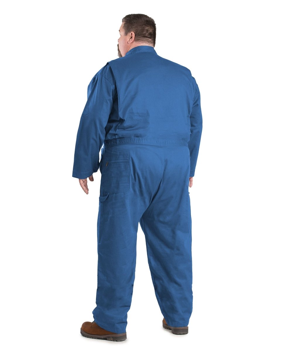 Postman Blue Heritage Deluxe Unlined Cotton Twill Coverall - Berne Apparel