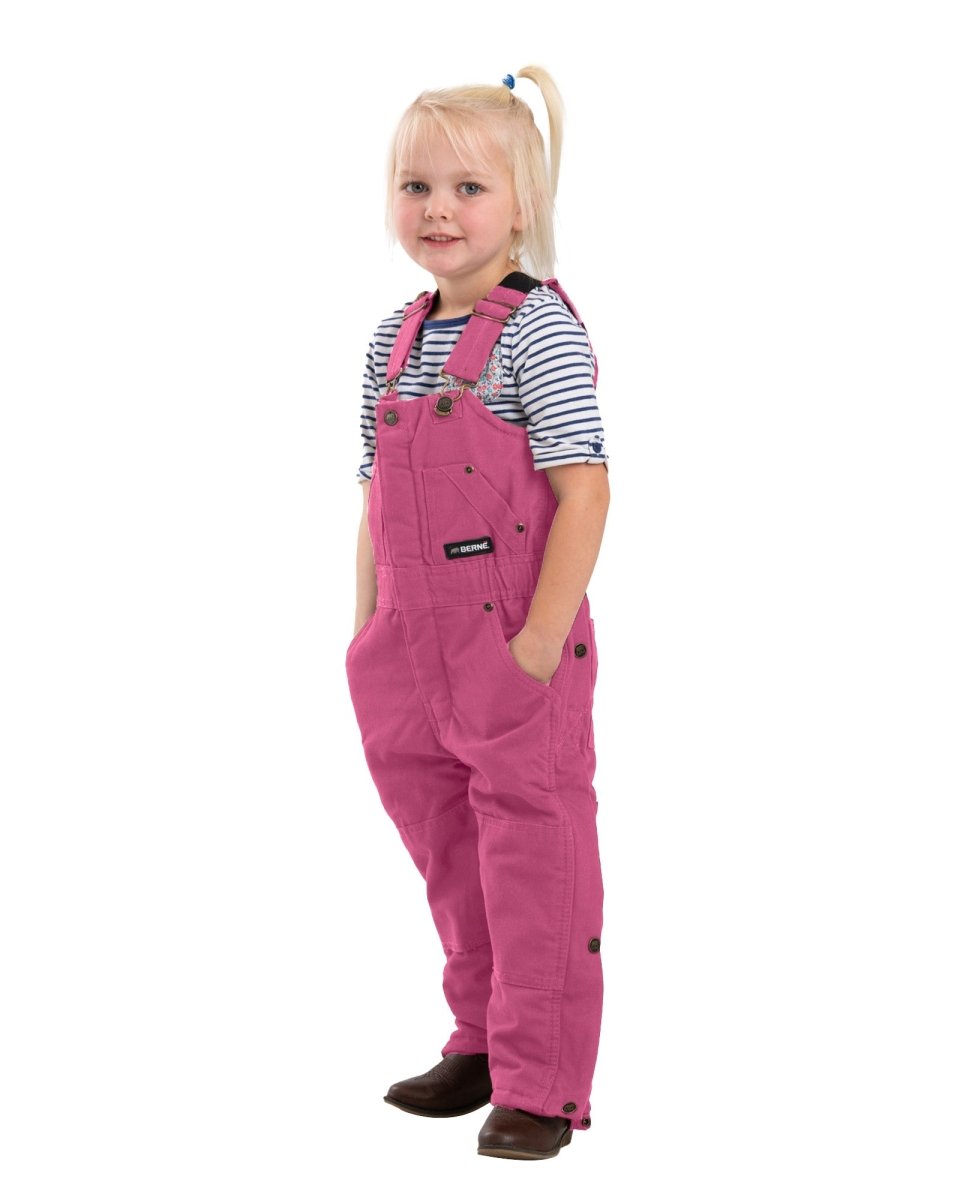 Toddler Softstone Insulated Bib Overall - Berne Apparel